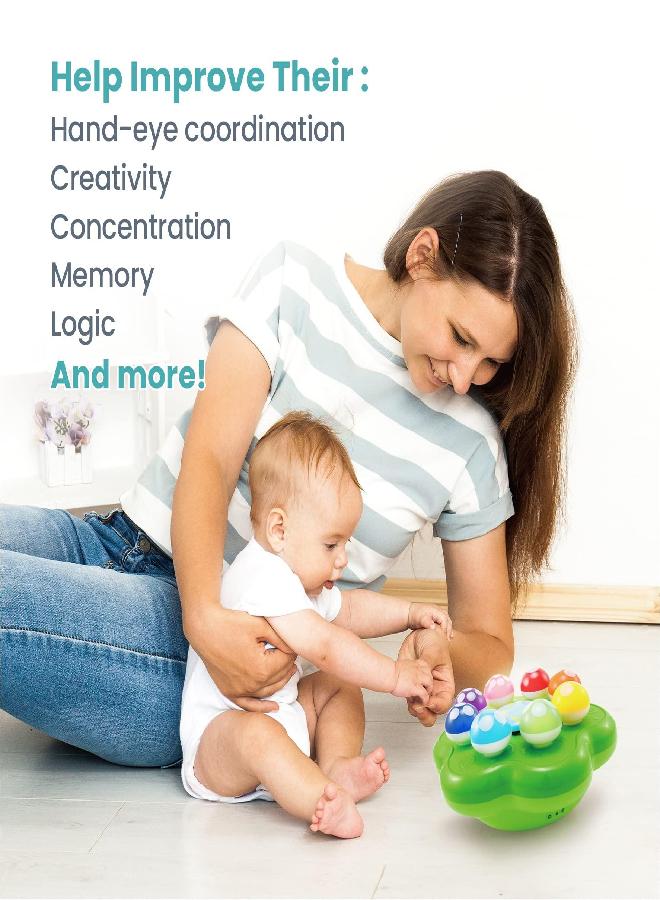 BEST LEARNING Mushroom Garden - Interactive Educational Light-Up Toddler Toys for 1 to 3 Years Old Infants & Toddlers - Colors, Numbers, Games & Music for Kids - Ideal Baby Toddler Toy Gifts - Image 3