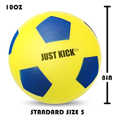 SRG Silent Foam Soccer Ball Size 5 Pro – New Upgraded Weight Indoor Soft Soccer Training House Ball | Airless Soccer for Dribbling & Footwork Practice Gift in Premium Box - Image 5