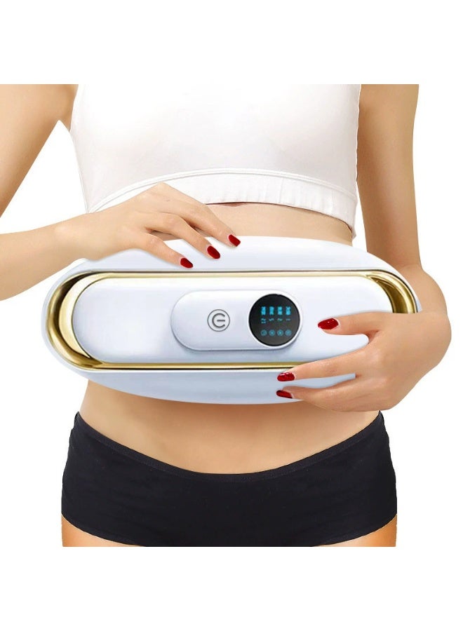 Electric Vibration Massage Belt, Abdominal Waist Training Massage Instrument, Vibration Massage Instrument for Men and Women