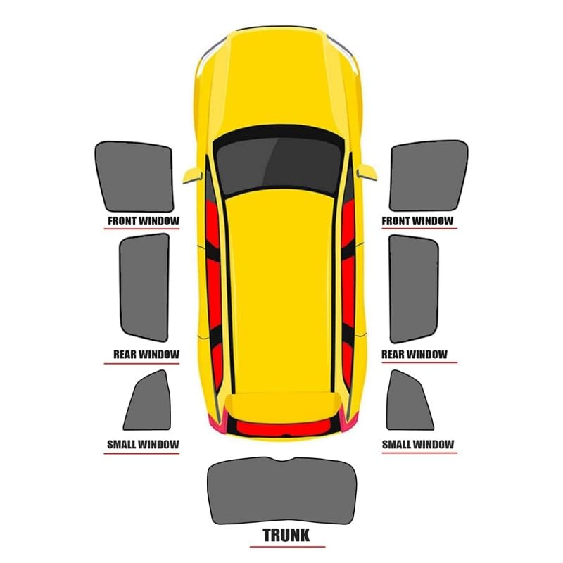 Magnetic Car Sun Shade for Hyundai Palisade 2019-2025 - Image 2