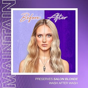 Fudge Professional Everyday Clean Blonde Damage Rewind Shampoo Daily Purple Toning for Blonde Hair Bond Repair Technology 250 ml Pack of 2 - Image 4