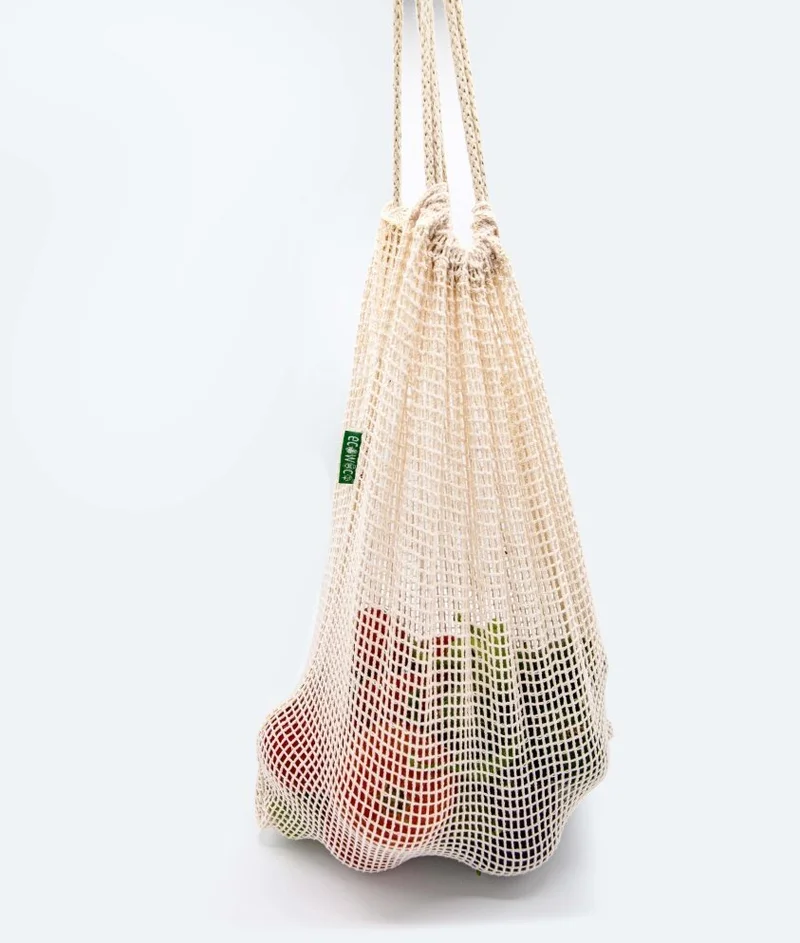 Ecowoco 100% Cotton Net Bag Set of 4