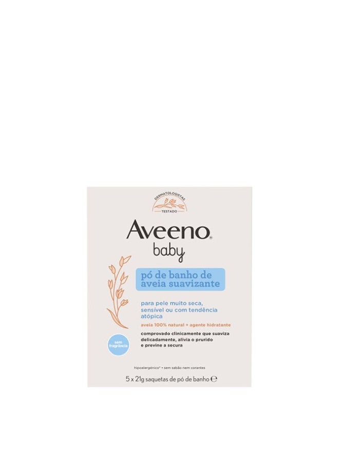 Aveeno Baby Soothing Bath Treatment 5x21g - Image 1