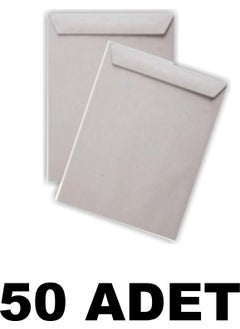 Diplomat 50 Pieces Silicone 90 gr 26X35 cm Bag Envelope Kraft  - Image 5