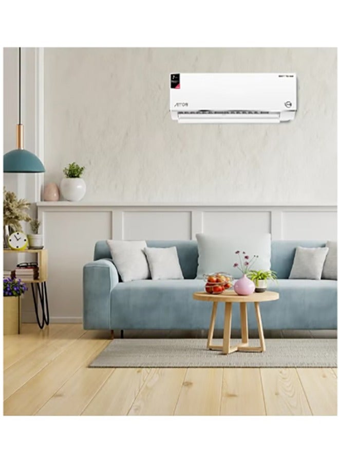 اورورا مكيف هواء سبليت جداري ١.٥ طن، ١٧٣٠٠ وحدة حرارية بريطانية - بارد فقط، أبيض | AR-18SMVC - Image 4