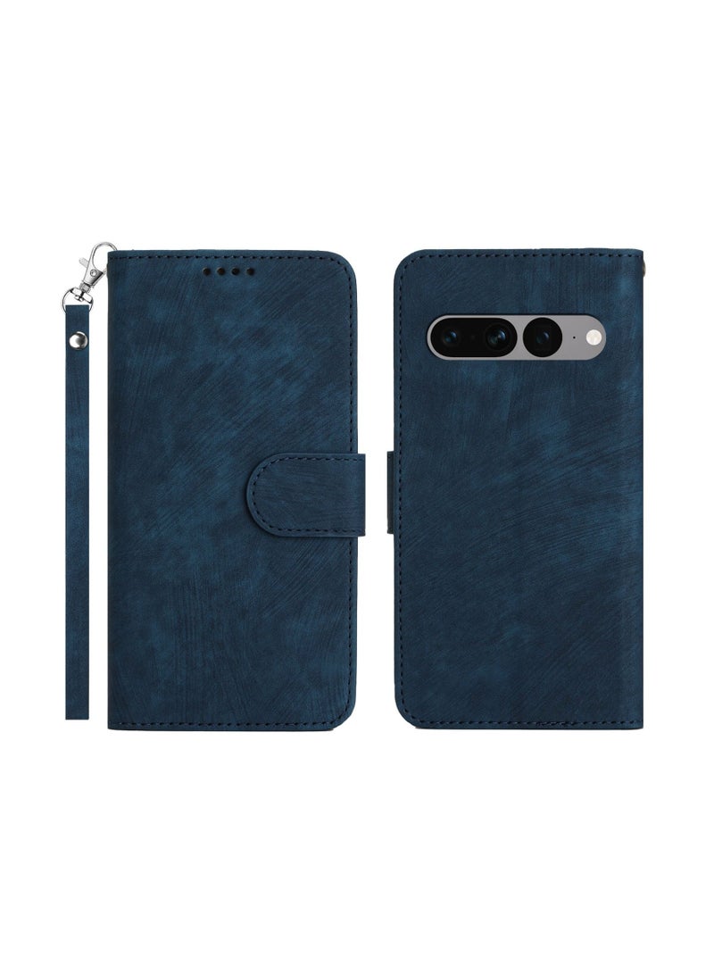 Suteni Magnetic Flip Cover Card Slots Leather Phone Case for Google Pixel - Image 1