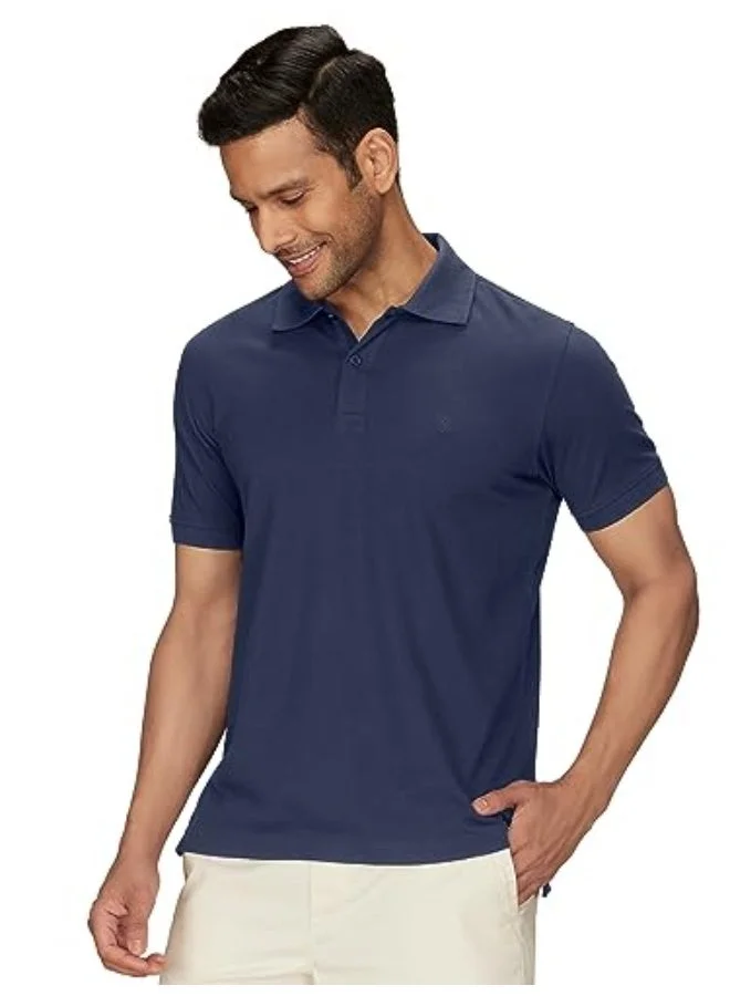 XYXX XYXX Men's Nova 100% Combed Cotton Regular Fit Polo T-Shirt