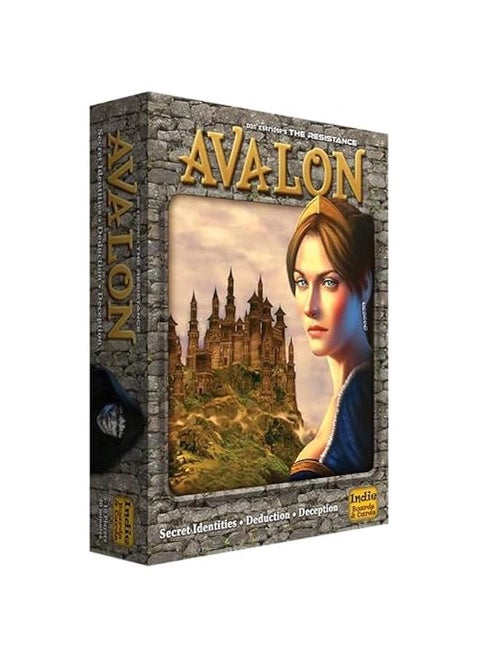 The Resistance: Avalon Card Game - Thrilling Social Deduction Board Game - Quick Strategy & Deception for 5-10 Players - Ages 13+ - 30 Minute Play Time - By Indie Boards & Cards