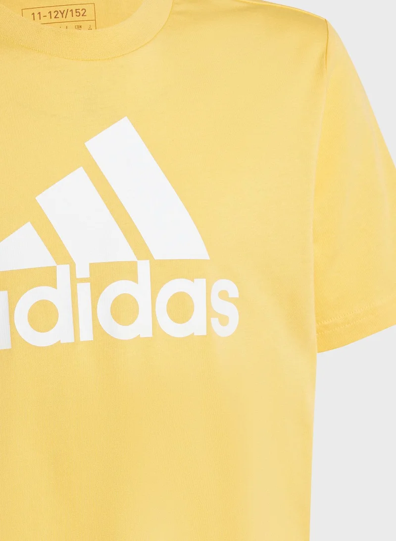 Adidas  Unisex Big Logo T-Shirt for Men | Best Price UAE