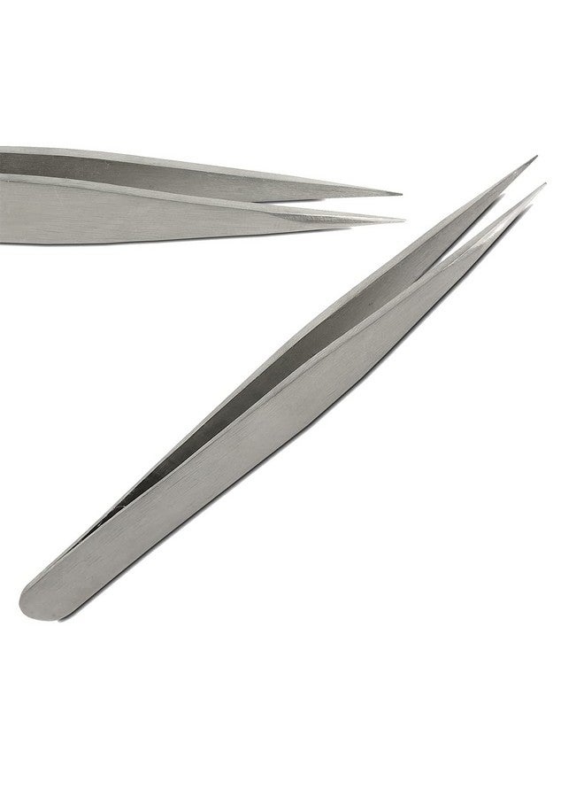 TECHDELIVERS¬Æ Stainless Steel Non-Magnetic Tweezer For Electronics Use & Personal Care - Image 2