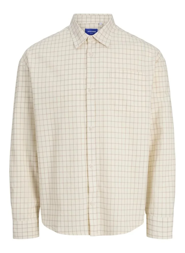 JACK & JONES Casual Oversize Crew Neck Shirt