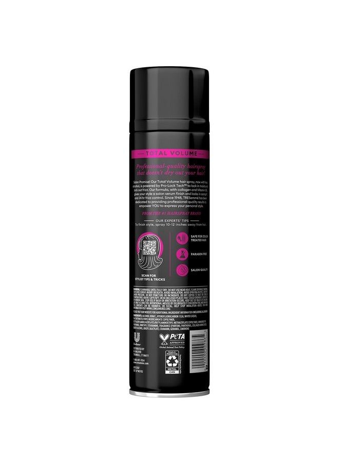 TRESemmé Total Volume Hair Spray Lightweight With Collagen & Vitamin B5 Hold Without Stiffness Frizz Control 2 Pk 11 Fl Oz Ea  - Image 2