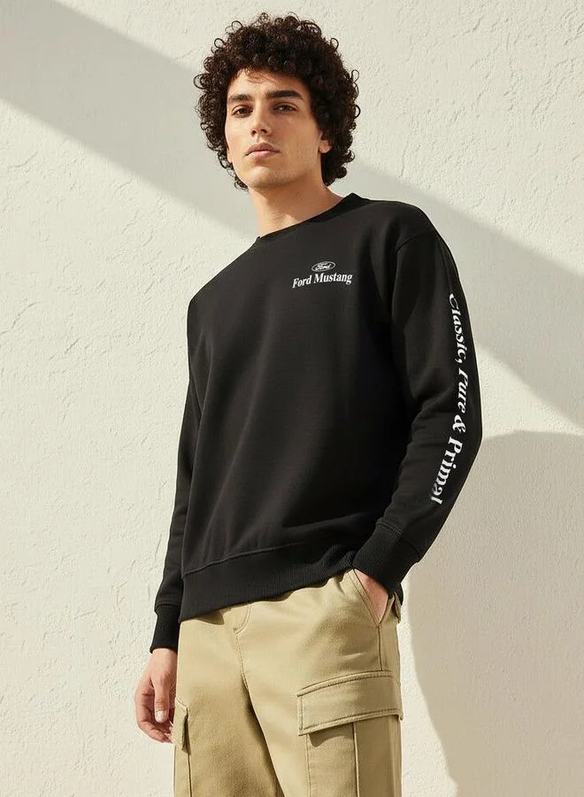 SP Characters Ford Mustang Men Regular Fit Sweatshirt