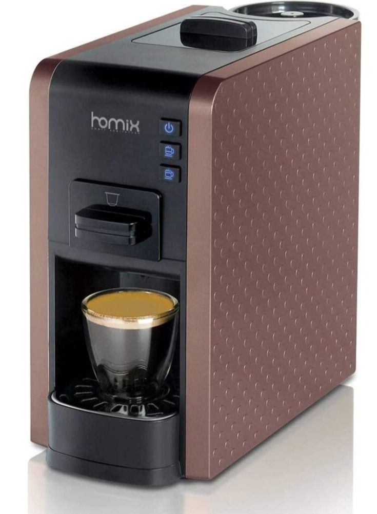 homix Multi Capsules Coffee Maker 1100W, Brown SV832-BR Homix - Image 1