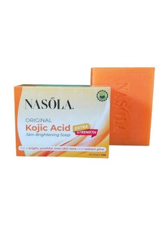 Nasola صابون حمض الكوجيك لتفتيح البشرة وإزالة البقع الداكنة من الوجه والجسم وإزالة التصبغات تحت الإبطين وتوحيد لون البشرة  - Image 2