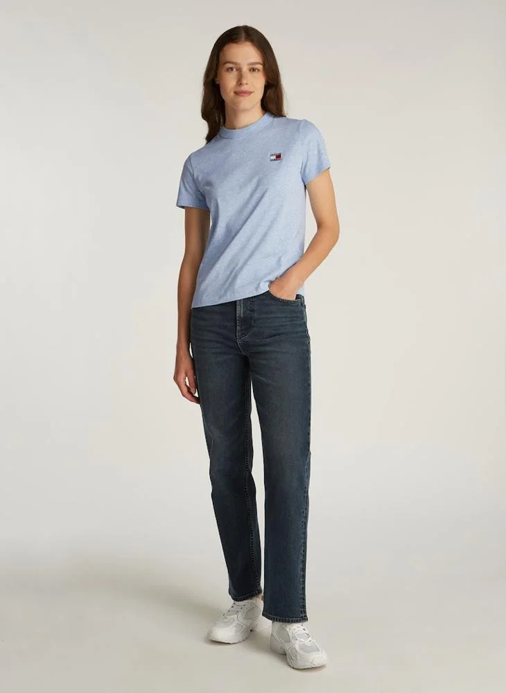 تومي جينز Crew Neck Logo T-Shirt