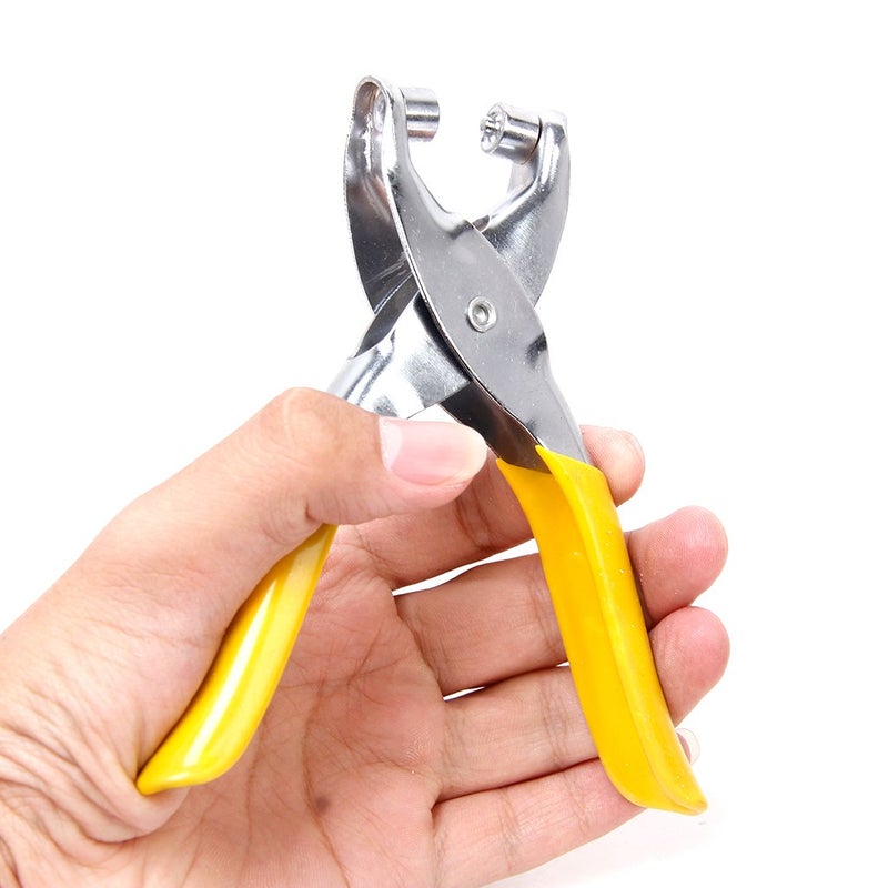 Generic Grommet Rivets Eyelet Setting Plier Tool for Shoes Leather Belt Bags  - Image 4