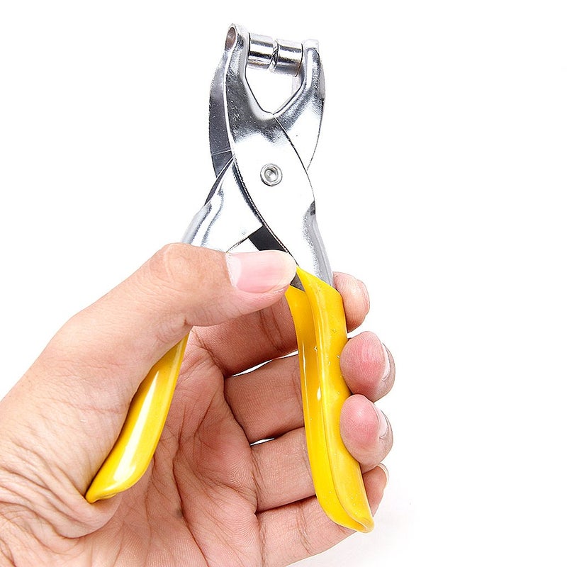 Generic Grommet Rivets Eyelet Setting Plier Tool for Shoes Leather Belt Bags  - Image 5