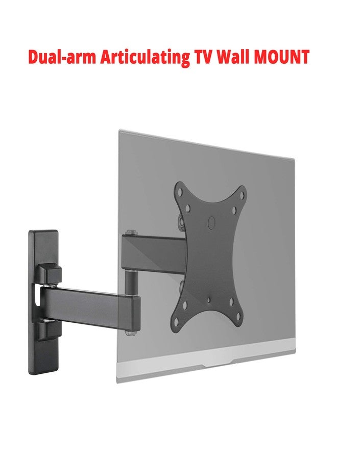 SIIG TV Monitor Wall Mount for Most 13" to 27" LCD Plasma Flat Screen Monitors up to 33lbs - VESA 75x75mm/ 100x100mm - Full Motion Articulating Adjustable Extension ARM - Image 3