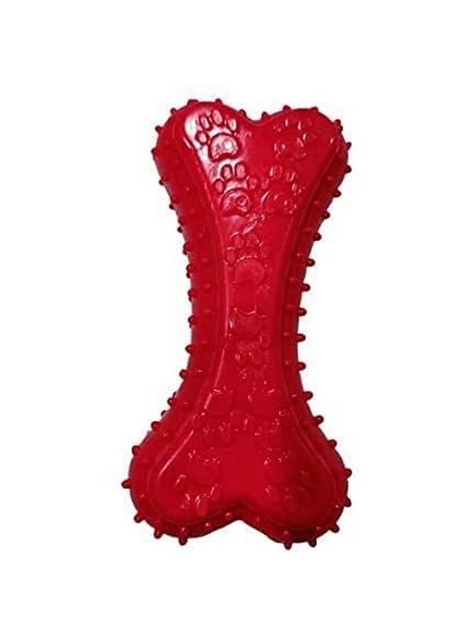 كرة مضغ غير سامة قوية ومتينة للغاية وشوكية وعظمة مسننة لإحضارها للكلاب والجراء والسلالات - Image 3