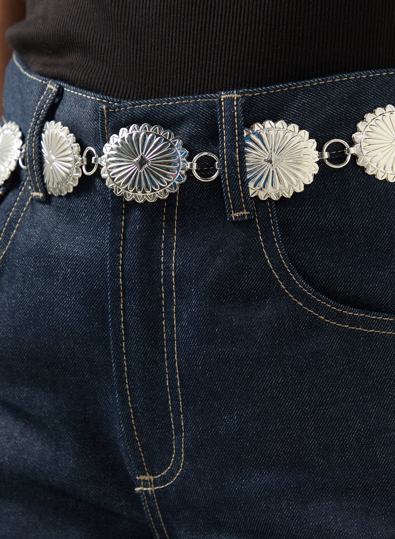Ginger Silver Chain Belt - Image 3