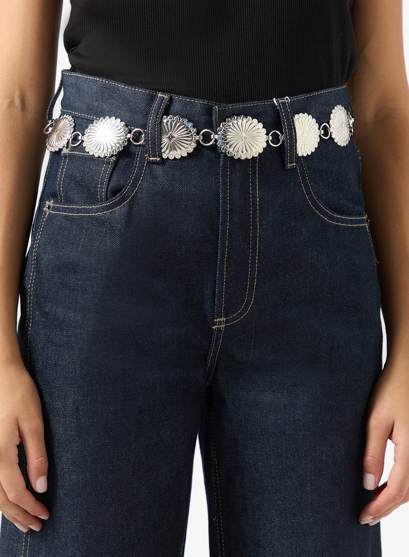 Ginger Silver Chain Belt - Image 2