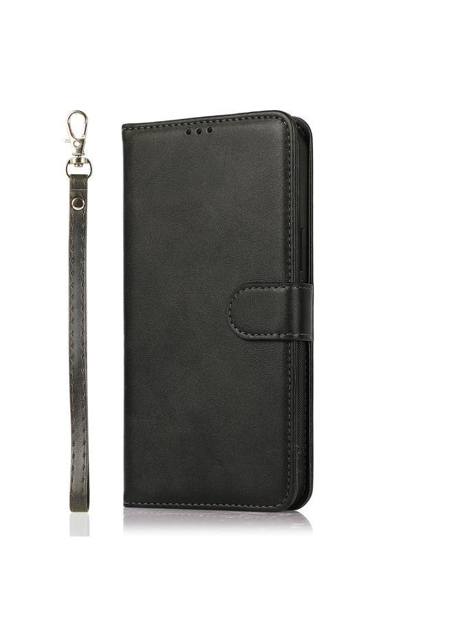 S-TOP Case For Samsung Galaxy S21 Ultra 5G Calf Texture 2 in 1 Detachable Magnetic Back Cover Horizontal Flip Leather Case with Holder & Card Slots & Wallet & Photo Frame - Image 2