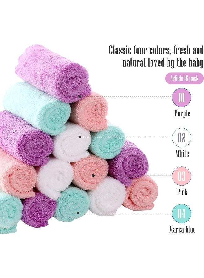 Cute Castle Ultra-Soft Baby Washcloths, 16 Pack - Image 3