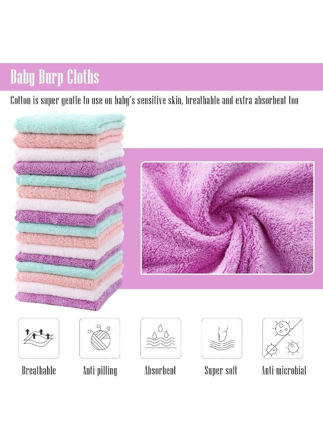 Cute Castle Ultra-Soft Baby Washcloths, 16 Pack - Image 2