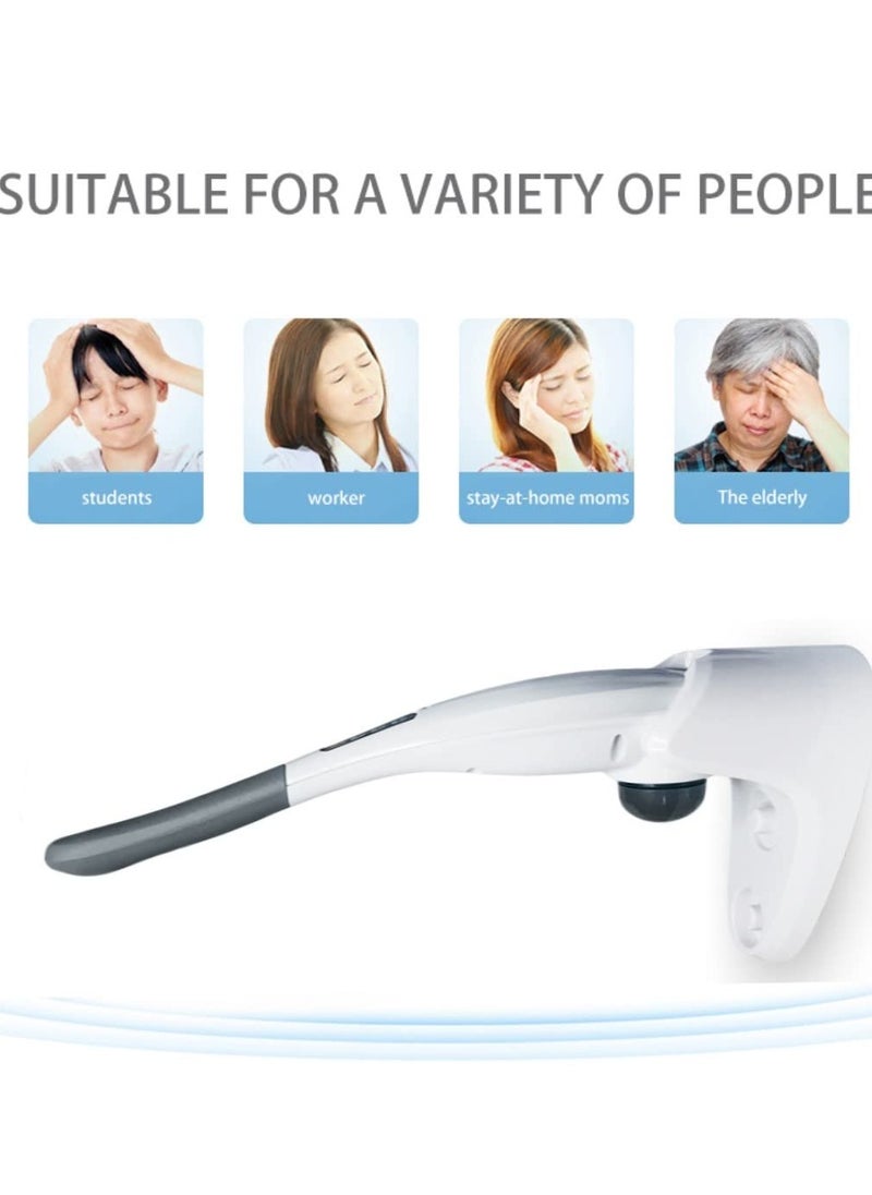PENG GENERAL - Rechargeable Handheld Deep Tissue Massager White - Image 1