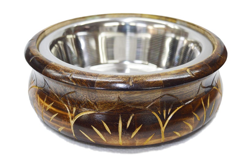 MDZ™ - Modern Decorative Zone - Handcrafted Wooden Chapati/Bread/Roti Serving Box for Kitchen & Dinning Table, Size : 23 x 23 x 12 Centimetre - Image 5
