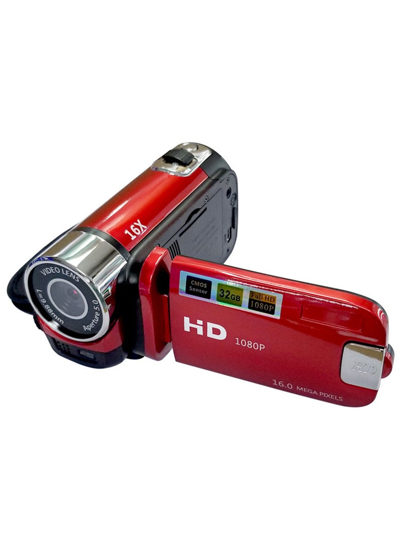 Generic - Portable 1080P High Definition Digital Video Camera DV Camcorder 16MP 2.7 Inch LCD Screen 16X Digital Zoom Built-in Battery - Image 1