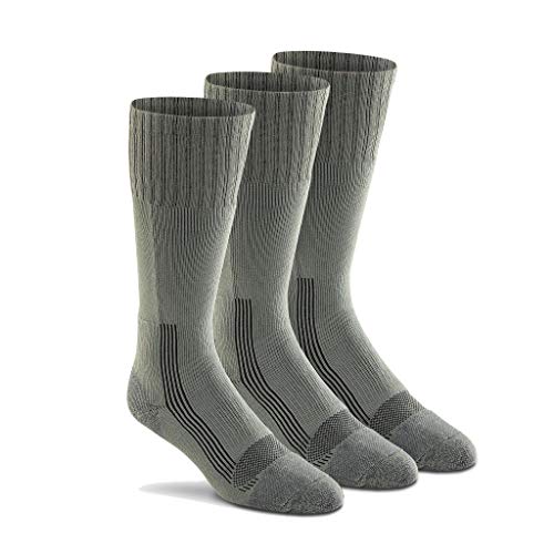 Fox River Men's Wick Dry Maximum Mid Calf Military Sock, 3 Pack (Foliage Green, Large) - Image 1