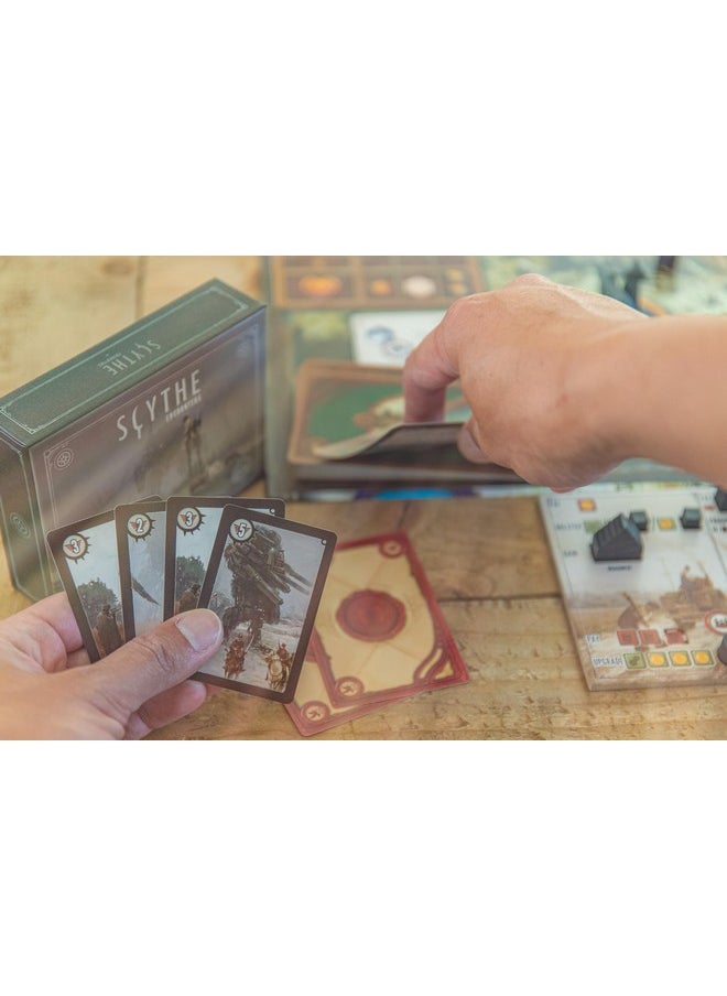 Stonemaier Games - : Scythe Encounters Expansion | Add To Scythe (Base Game) | 32 New Encounter Cards | Ages 14+, 1-5 Players, 115 Mins - Image 1