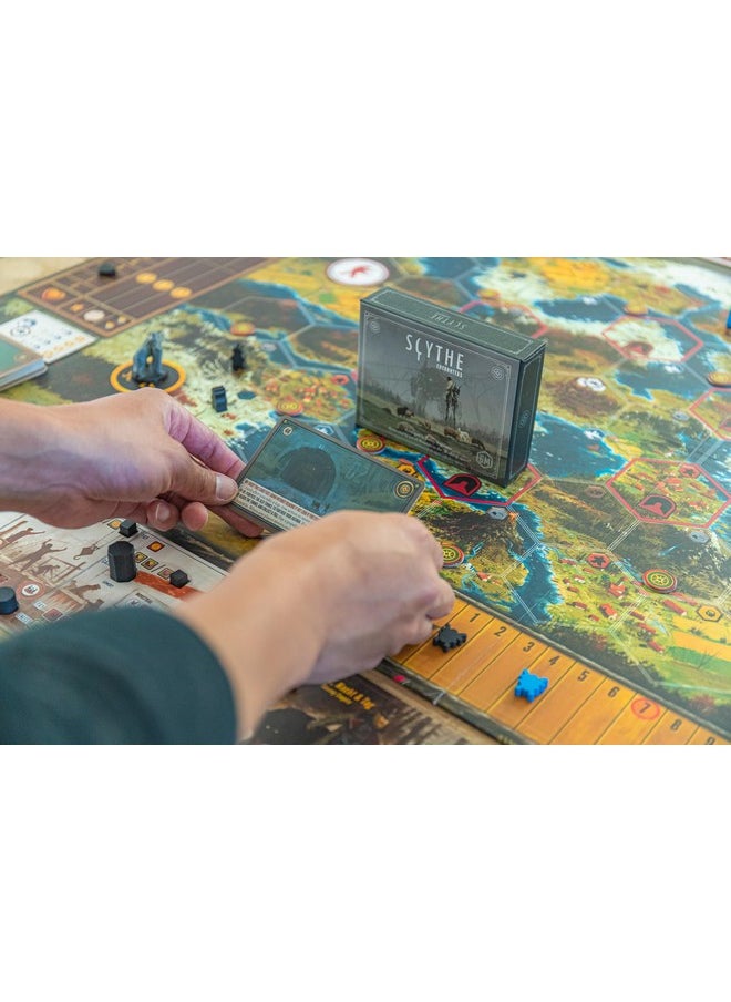 Stonemaier Games - : Scythe Encounters Expansion | Add To Scythe (Base Game) | 32 New Encounter Cards | Ages 14+, 1-5 Players, 115 Mins - Image 1