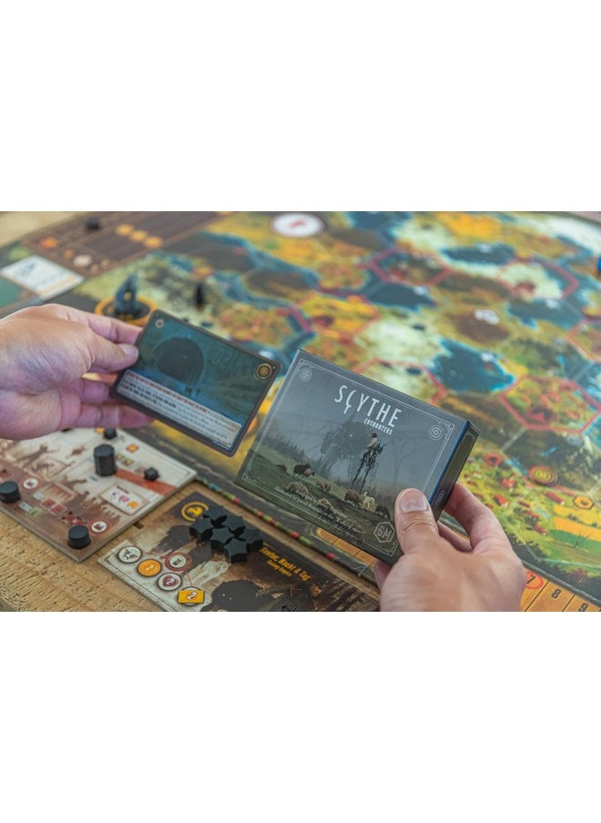 Stonemaier Games - : Scythe Encounters Expansion | Add To Scythe (Base Game) | 32 New Encounter Cards | Ages 14+, 1-5 Players, 115 Mins - Image 1