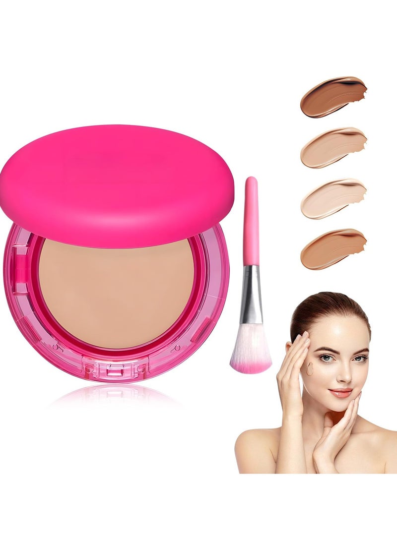 ATRJSZ Peptide Bounce Foundation – Hydrating, Age-Defying Foundation for Mature Skin And All Skin Types, Vegan, Clean, Natural, Medium Buildable Coverage, Satin Finish (Light) - Image 1