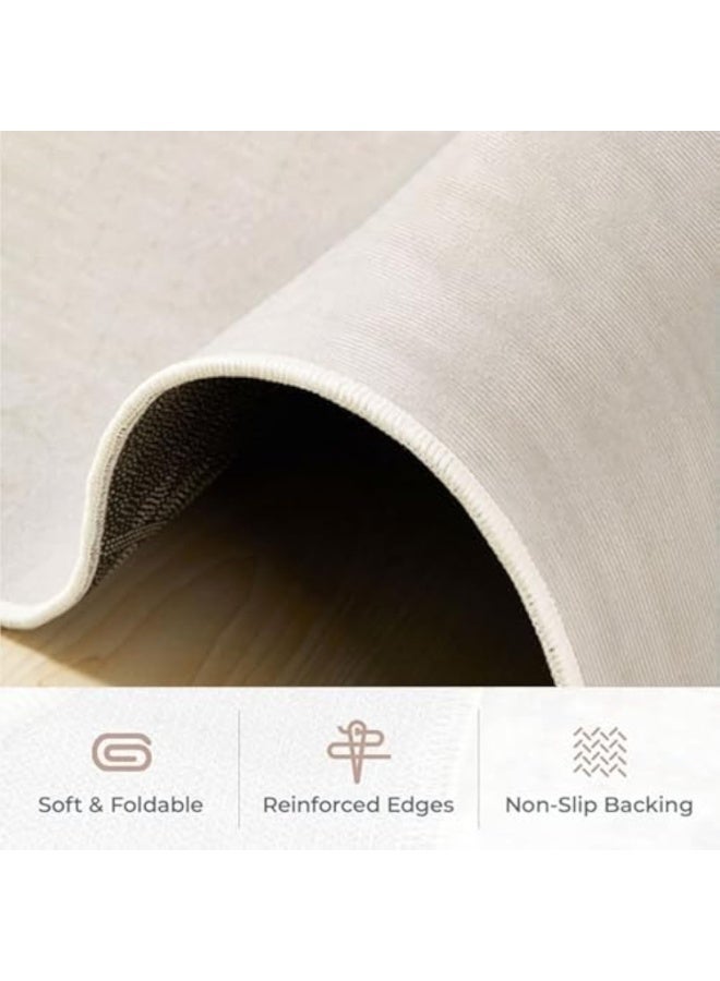 Arabest Modern Contemporary Aesthetic 120 * 180CM Area Rugs, Washable & Stain Resistant Carpet,Home Decor for Living Room & Bedroom - Image 3