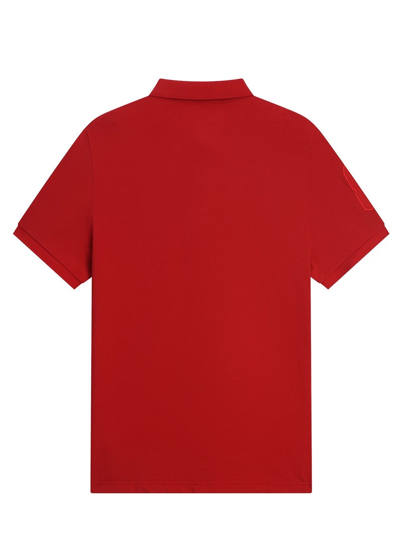 GIORDANO Lion Polo Red  - Image 2