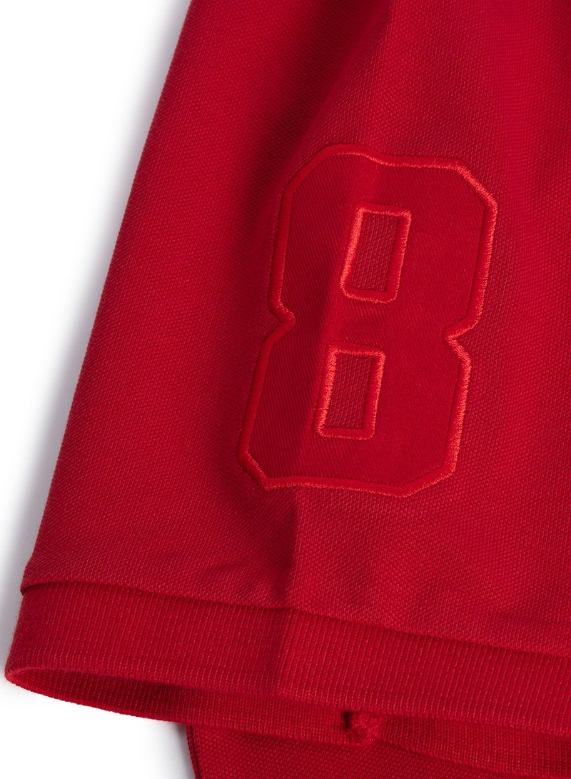 GIORDANO Lion Polo Red  - Image 5