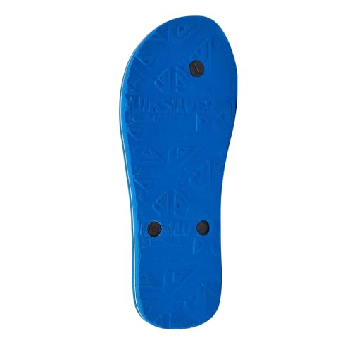 Quiksilver Men's MOLOKAI Sandal, black/blue/black, 11 M US - Image 5