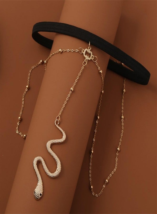 Your Always Charm Thigh Chain Snake Bat Leg Chains Jewelry for Women Halloween Body Chain Jewelry - Image 4