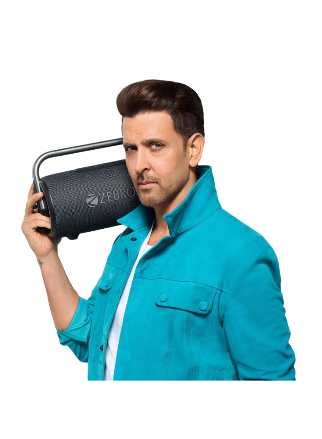 ZEBRONICS Renewed - ZEBRONICS AXON 100 Portable Party Bluetooth Speaker with RGB Lights and Deep Bass - Image 2