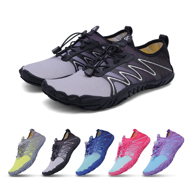 ziitop Water Shoes for Men Women Beach Barefoot Swim Rock Climbing Pool Shoes Socks, Anti-Slip Breathable Quick Dry Lightweight Slip-on, Outdoor Sport Hiking Walking Boating Fishing Diving Surfing - Image 1