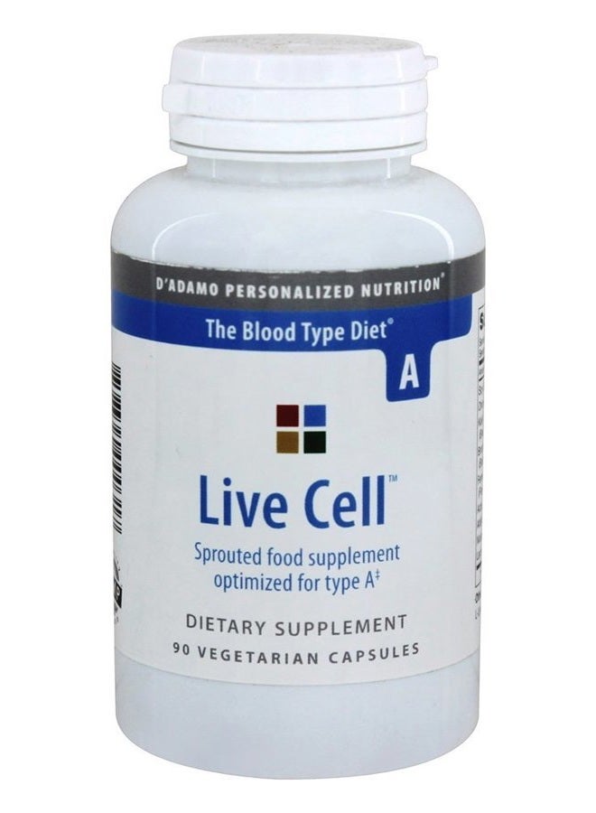 D'Adamo Live Cell A 90 vcaps - Image 1