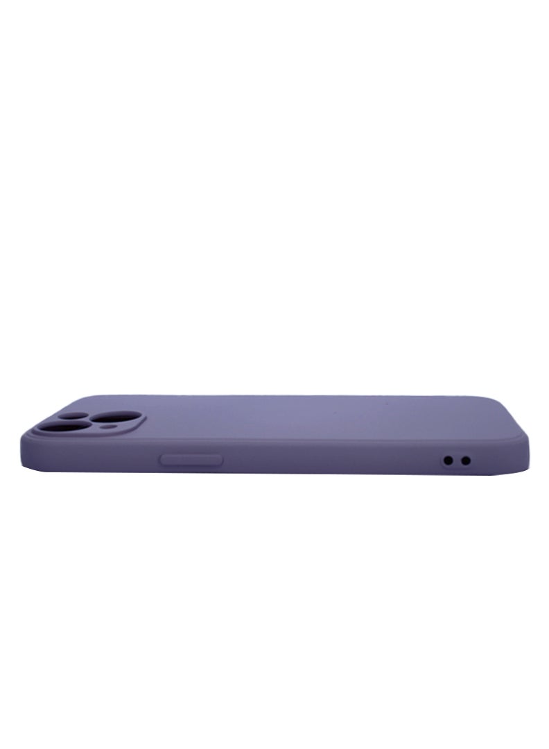 Theodor Protective Ultra Slim Fit Case Liquid Silicone Gel Cover with Full Body Protection Anti-Scratch Shockproof Case For iPhone 14 LIQUID SILICON PURPLE - Image 2