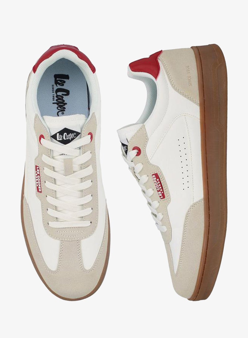 Lee Cooper Men Colourblock Lace-Up Sneakers - Image 1