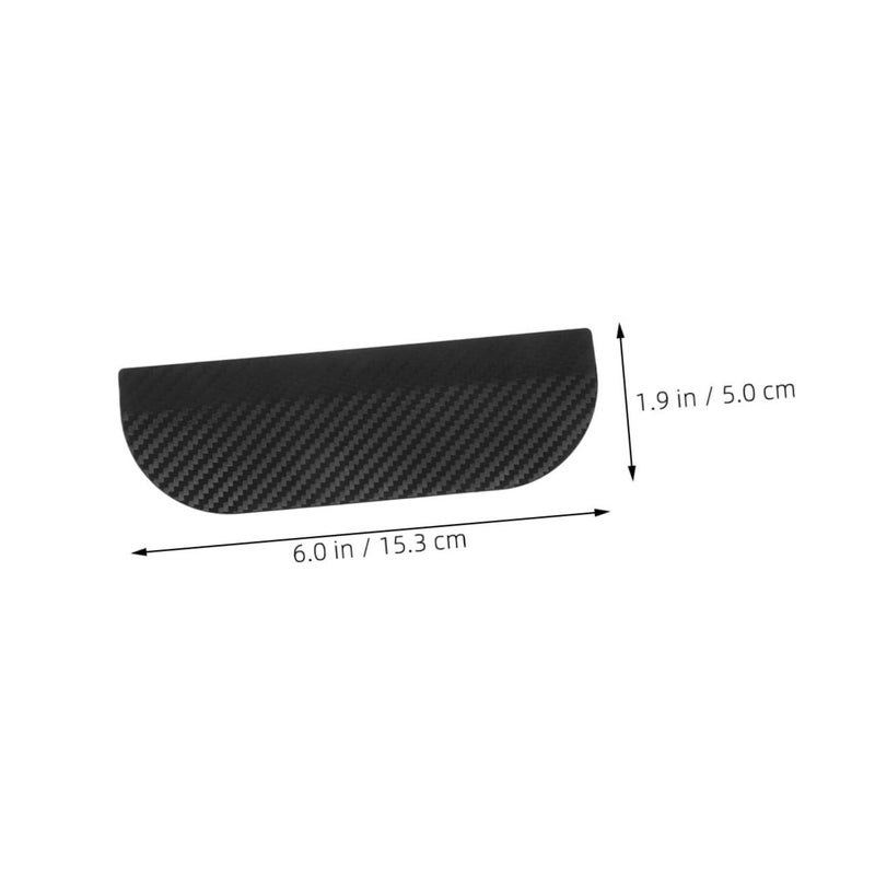 4Pcs Car Side Mirror Rain Guards Water Repellent Eyebrows Black Exterior Accessories - Image 3