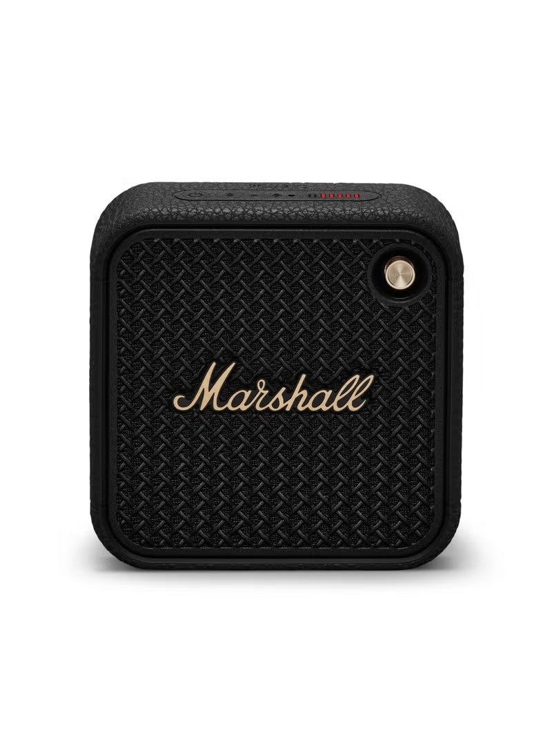 MARSHALL WILLEN Marshall Portable Wireless Bluetooth Speaker Mini Speaker Subwoofer Outdoor - Black / Brass - Image 1