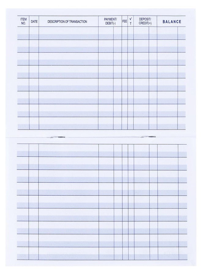 Casmonal 12 Pack Checkbook Register, Check Register Books for Personal and Work Use, Transaction Registers, Accounting Ledger Books, and Checking Account Register Books, 25/26/27Calendars - Image 3